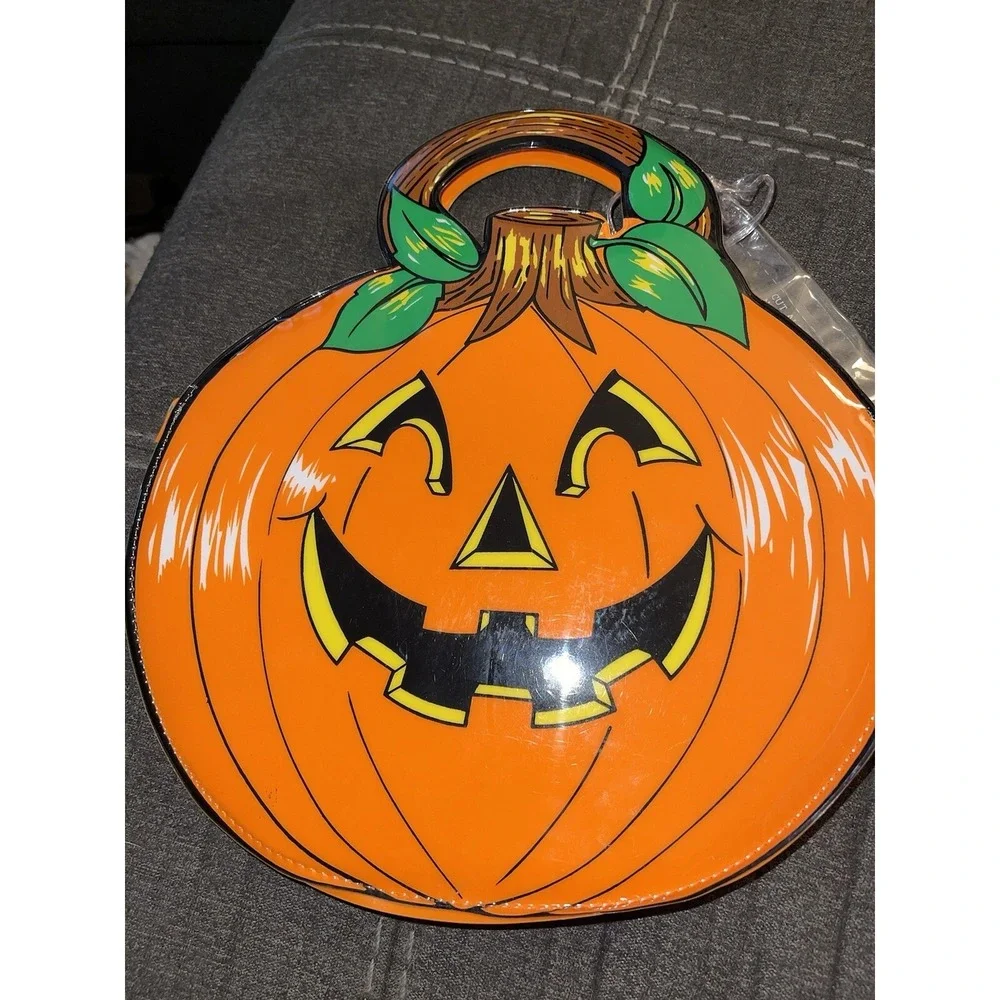 Vintage Halloween Pumpkin Bag 1994
